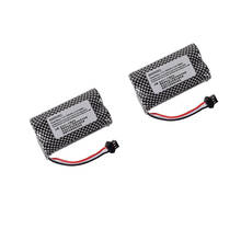 Batería de iones de litio de 7,4 v y 1300mAh, enchufe de SM-3P para coche de control remoto con giro sensible a los gestos, 7,4 v, 18650 2024 - compra barato