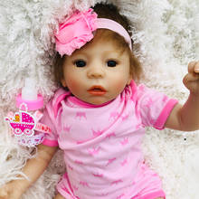 Bebe reborn Girl silicone baby reborn dolls 48cm handmade real alive newborn babies doll toys gift 2024 - buy cheap