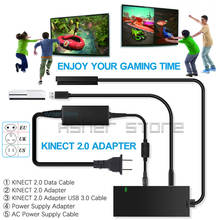 Для Xbox One S/X/Windows PC Kinect адаптер 2,0 последняя версия Датчик питания для X Box One S/X Somato сенсор y игры 2024 - купить недорого