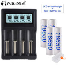 3.7V 18650 battery 3200mAh rechargeable Li-ion battery for Led flash light battery 18650 battery+18650 charger for 3.7V battery 2024 - buy cheap