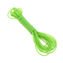 Fluorescent Green 10M Natural Latex Rubber Tube Elastica Bungee for Hunting Slingshot Catapult 1.6mmX3.6mm 1636 Rubber Band Tube 2024 - buy cheap