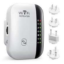 Repetidor de wi-fi sem fio, 2.4g, 300mbps, extensor de alcance, amplificador de sinal wi-fi, 802.11n/b/g 2024 - compre barato