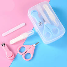 4Pcs/Box Baby Newborn Infant Safe Nail Clipper Scissor Kids Grooming Nursing File Healthcare Kit Baby Nail 2024 - buy cheap