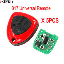 5PCS/LOT, KEYDIY Original Universal B Series Remote Control B17-2 KD900K/D900+/URG200/KD-X2 Programmer F-errari Style 2024 - buy cheap