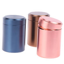 Latas de Metal sellado con aluminio para viaje, contenedor hermético a prueba de olores, tarro para alijo 65x45mm, 1 unidad 2024 - compra barato