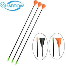 6PCS Children Sucker Arrows Fiberglass Suction Cup Kids Bow Archery Game Target Outdoor Game Shooting Gift 2024 - buy cheap