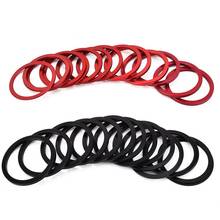 Bracket Gasket Hub Tower Base Gasket Ring CNC Aluminum Alloy Flywheel Gasket 1/1.5/2/2.5/3 Mm Grooved Washer MTB Bracket Spacer 2024 - buy cheap