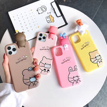3D Cute Cat rabbit Bear pig Cartoon Silicone Case For Huawei P Smart Plus 2019 P Smart Z Nova 4 4e 3 3e 3i 2i 2 Lite Case Cover 2024 - buy cheap