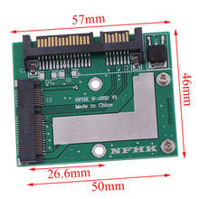 Adaptador de placa modular Convertidora de tarjeta Mini Pcie SSD, MSATA Ssd a SATA 6.0gps de 2,5 pulgadas, alta calidad 2024 - compra barato