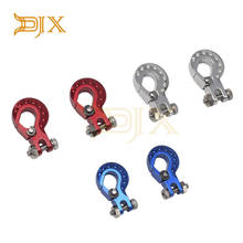 DJX 2PCS CNC Aluminum Tow Hook for Axial Wraith SCX10 SCX10II D90 D110 TF2 Tamiya CC01 Traxxas TRX-4 2024 - buy cheap