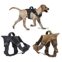 Hunting Military Dog Vest Tactical Paintball Equipment Shooting Airsoft Pet Vest Handle Army Cs Service Working Dog Harness 2024 - buy cheap