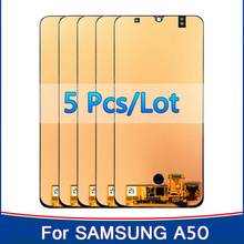 Pantalla LCD ORIGINAL para Samsung Galaxy A50, montaje de digitalizador con pantalla táctil, SM-A505FN/DS, A505F/DS, 5 unids/lote 2024 - compra barato