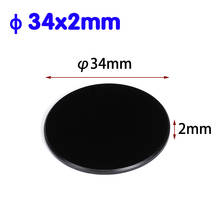 Infrared Glass 34mm Colored Optical Glass Filter Accept Customize 2024 - buy cheap