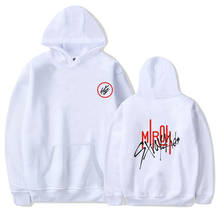 Straykids mini 4th album miroh perdido crianças impressão com capuz harajuku hoodies casuais kpop moletom plus size pullovers com capuz pg080 2024 - compre barato