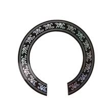 Hard PVC Circle Sound Hole Rosette Inlay for 38 39 inch Acoustic Guitars Decal 2024 - buy cheap