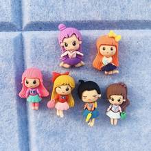 6pcs Cute Girls Shape Push Pins Creative Push Pin Thumbtacks Decoration Thumb Tack Kindergarten Photo Wall Nail Stylish Pushpin 2024 - buy cheap