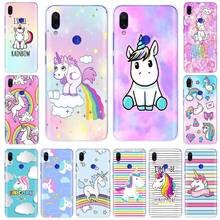 Case for Xiaomi Mi Play Cover Silicon cover for MiPlay Case Cute Rainbow Unicorn Coque Bag on Xiaomi Mi Play Phone Cases bumper 2024 - buy cheap