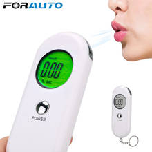 Professional Alcohol Breath Tester Breathalyzer Analyzer Detector Test Keychain Breathalyser Device LCD Screen 2024 - buy cheap