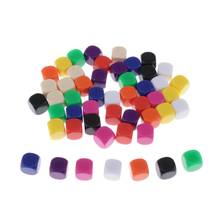 16mm Acrylic Blank Colorful Dice Cubes - D6 Dice for Board Games, DIY, Fun and 2024 - buy cheap