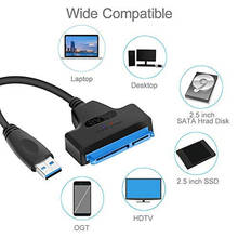USB3.0 To SATA Data Cable Accessories Hard Drive Connection External High Speed 2.5" Converter Plug And Play Computer Adapter 2024 - buy cheap