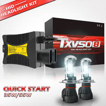 HID 35W 55W Xenon Headlight Conversion KIT Bulbs H1 H3 H4 H7 H11 9005 9006 880/881 H13 quick Slim Ballast kit Car light Lamp 2024 - buy cheap