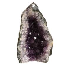 TOP Natural Purple Amethyst Cathedral Quartz Crystal Cluster Mineral Specimen from Brazil 2024 - buy cheap