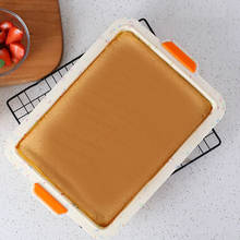 Nonstick Rectangle Silicone Brownie Pan Cake Baking Mold Loaf Mould for Rice Crispy Treats Lasagna Easy Demoulding 2024 - buy cheap