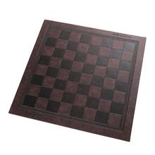 Tabuleiro de couro internacional jogos de tabuleiro tapete damas chessboard universal 448d 2024 - compre barato