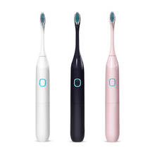 Cepillo de dientes eléctrico recargable, carga USB ultrasónico con cepillo de dientes, cabezales de repuesto, temporizador, limpieza D38, 3 uds. 2024 - compra barato