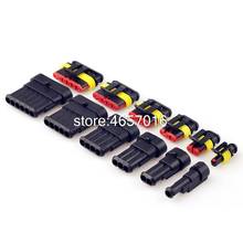 30/60 Sets Superseal AMP Tyco 1.5 Kit 1/2/3/4/5/6 Pin Female Male Waterproof Electrical Wire Cable Automotive Connector Car Plug 2024 - buy cheap