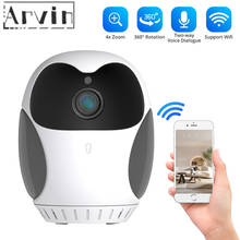 Owl Baby Monitor Indoor Smart Home Security Camera IP WIFI CCTV Surveillance Camera 1080P 360 IR Night Vision IP Camera WIFI 2024 - buy cheap