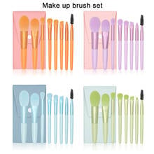 8 Pieces Makeup Brushes Set Eye Shadow Foundation Powder Eyeliner Eyelash Lip Make Up Brush Cosmetic Beauty Tool Kit 2024 - buy cheap