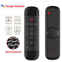 Q40 Air Mouse W2 PRO Voice Remote Control Microphone 2.4G Wireless Mini Keyboard Gyroscope for H96 MAX X88 pro Android Tv Box PC 2024 - buy cheap