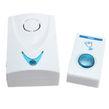 LED Wireless Chime Door Bell Battery Powered 32 Tune Songs 1 Remote Control + 1 Wireless Doorbell Timbre Exterior Home Doorbell 2024 - buy cheap