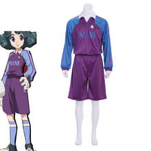 Disfraz de Anime Inazuma Eleven Ares no tenbin Norika Umihara para adultos, Cosplay, traje deportivo, L920 2024 - compra barato