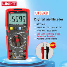 UNI-T UT89XD True RMS 1000V 20A AC DC Voltmeter Capacitance Resistance Tester with LED Measure Professional Digital Multimeter 2024 - buy cheap