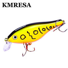 1pcs High Quality Minnow Fishing Lures 85mm 11g Crankbait Fishing Wobblers 3D Eyes Artificial Hard pesca Bass tackle 2024 - buy cheap