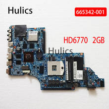 Placa-mãe para computador portátil, hulics original, placa principal, hd6770, 2gb, ddr3, 2012-2015, para hp pavillon dv6t 2024 - compre barato