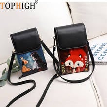 TOPHIGH  Women Cross-body Bags Luxury  New Shoulder Bag Pouch Purse Mobile Phone Handbag Cell Bag Square Purse Bolso 2024 - buy cheap