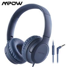 Mpow che2s-fone de ouvido infantil, microfone, supra-auricular, headphone para meninos, meninas, adolescentes, para pc, laptop, tablet, celular 2024 - compre barato