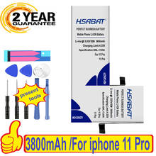 Top Brand 100% New 3600~4500mAh Battery for iphone 11 / 11 Pro / 11 Pro Max Batteries + free gfit 2024 - buy cheap