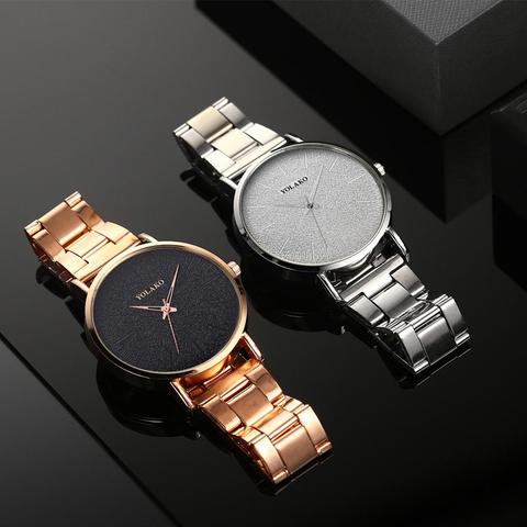 Men Black Wrist Watches Stainless Steel Belt Business Watch YOLAKO Brand Luxury Men Sport Watch Quartz Clock Relogio Masculino 2022 - buy cheap