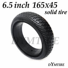 Neumático sólido de 6,5-7 pulgadas para Mini Scooter Eléctrico, rueda sin cámara a prueba de explosiones, 165x45 2024 - compra barato