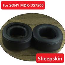 Высокое качество замена овчины подушечки для SONY MDR-DS7500 мягкой пены памяти амбушюры подушки для MDR-DS7500 наушников 2024 - купить недорого