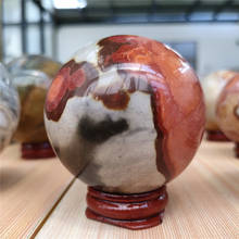 Bola de cristal de 400-500g, piedras naturales del océano, esfera de cuarzo, Gema Orb, piedra curativa, 1 pieza 2024 - compra barato