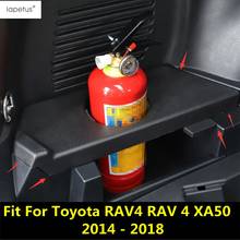 Accessories Fit For Toyota RAV4 RAV 4 2014 - 2018 Car Fire Extinguisher Cup Holder Case Molding Cover Kit Trim Plastic Interior 2024 - buy cheap