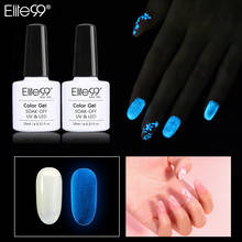 Elite99 10ml Luminous UV Gel Nail Polish Glow In Dark Enamal Lacquer Varnish Hybrid Semi Permanent Nail Art Gel Polish Soak Off 2024 - купить недорого