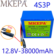 NEW 32700 Lifepo4 Battery Pack 4S3P 12.8V 38Ah with 4S 20A Max 60A Balanced BMS for Electric Boat Uninterrupted Power Supply 2024 - buy cheap