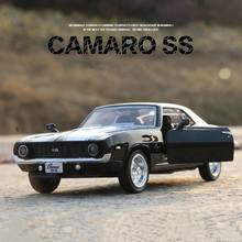 High Simulation Exquisite Die-casts&Toy Vehicles: RMZ city Car Styling 1969 Classical Chevrolet Camaro SS 1:36 Alloy Car Model 2024 - buy cheap