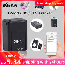 KKMOON GF07 GSM/GPRS Mini car gps tracker Auto charging Real-time Portable Tracking Device Satellite Positioning Against Theft 2024 - buy cheap